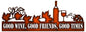 Good Wine Friends Times 9.8×23
