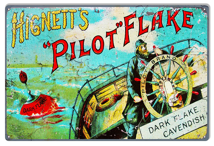 Cigarette Hignetts Pilot Flake Ciger 12×18
