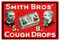 Smith Bros Cough Drops 12×18