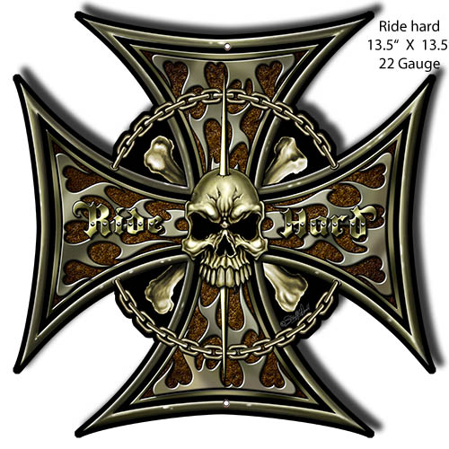 Ride Hard 13.5×13.5