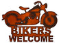 Bikers Welcome 14×19