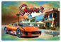 Jaguar Car 12×18