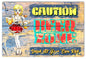Beer Zone Blonde Bar 12×18