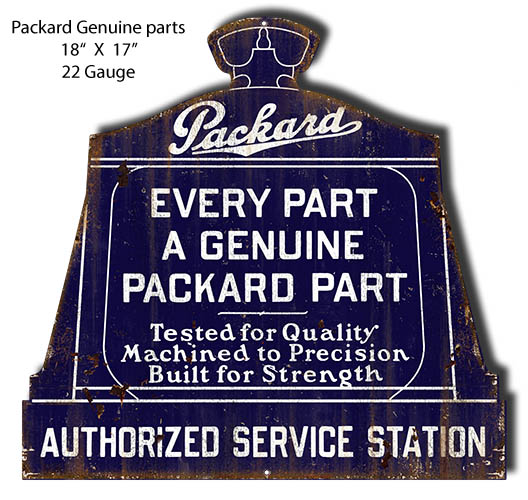 Packard Service Station 17×18