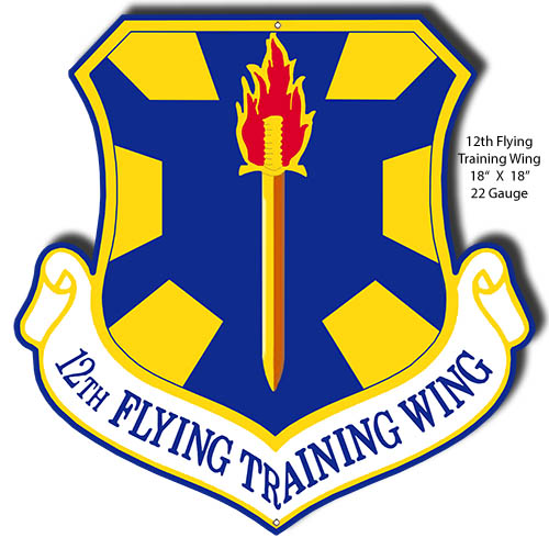 12th Flying Training Wing Military 18×18