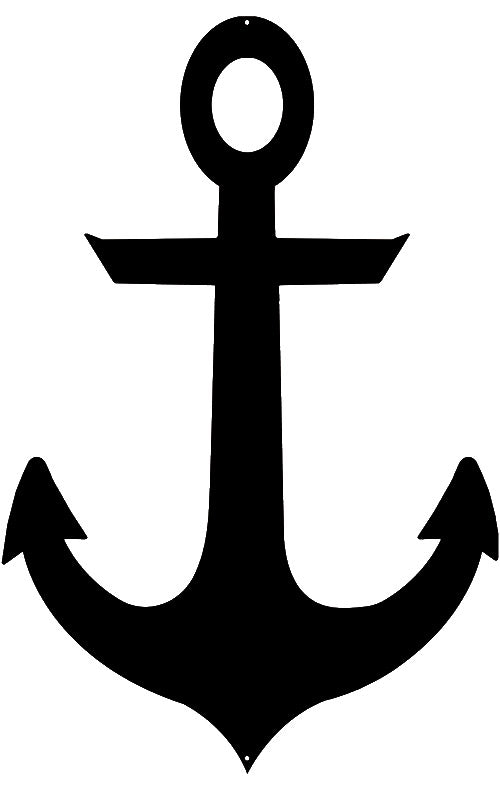 Anchor Silhouette 15.5×23.5