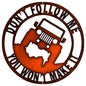 Dont Follow Me Jeep 14.5×14.5