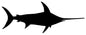 Swordfish Silhouette 8.5×23