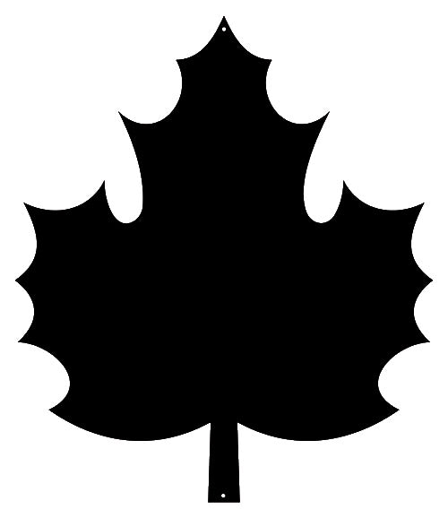 Leaf Silhouette 15×17.5