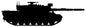 Army Tank Silhouette 7×23