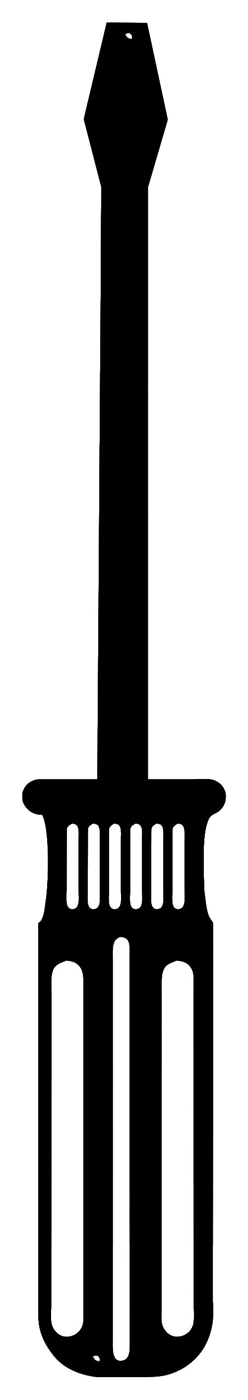 Screwdriver Silhouette 4.5×30