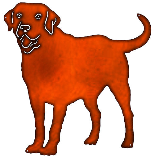 Labrador Retriever Dog 22×23