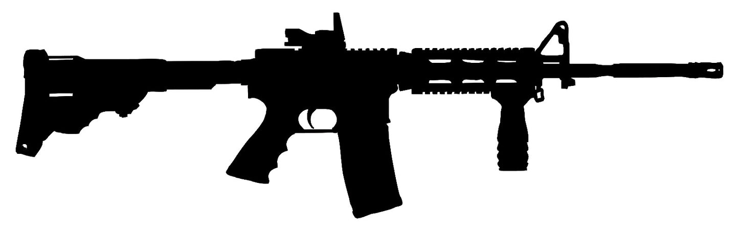 AR-15 Rifle Silhouette 7×23.5