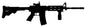 AR-15 Rifle Silhouette 7×23.5