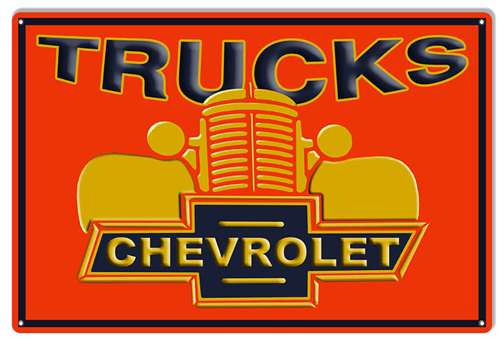 Chevrolet Trucks 12×18
