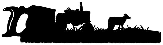 Saw Farm Silhouette 9×33.5