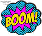 BOOM Comic Pop Art 12.5×14.5