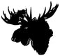 Moose Silhouette 22.2×23.5