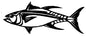 Fish Silhouette 11.9×29.7