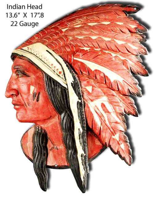 Indian Head 13.6×17.8