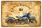 The Beginning Motorcycle 12×18