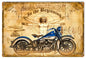 The Beginning Motorcycle 16×24