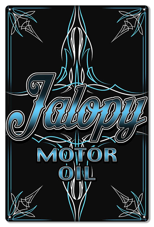 Jalopy Motor Oil 16×24