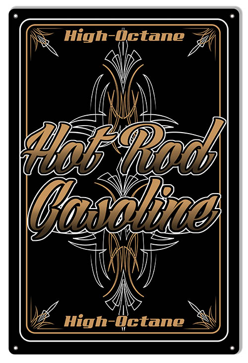 Hot Rod Gasoline 12×18