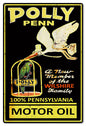 Polly Penn Motor Oil Gas Station 16×24