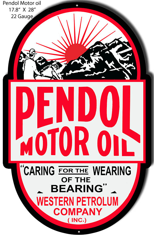Pendol Motor Oil 17.8×28