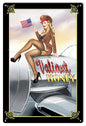 Aviation Nose Art Valiant Honey Pin Up Girl 12×18