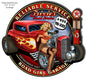Trixies Hot Rod Pin Up Girl 16.1×17.7