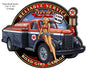 RGarage Pin Up Girl Motor Oil 14.1×17.8