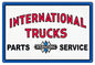International Trucks Service Gas Station 12×18