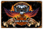 Live The Legend Motorcycle Garage 12×18