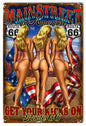 Main Street Pin Up Girls 12×18