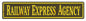 Railway Express Agency Railroad 6×30