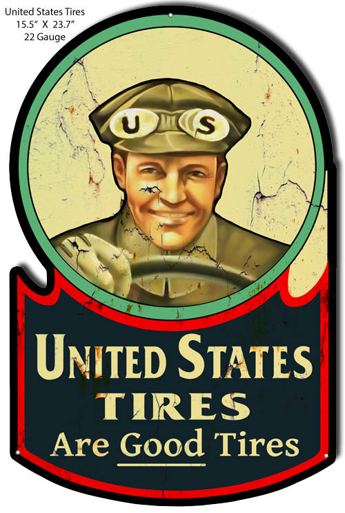 United States Tires Garage 15.5×23.8