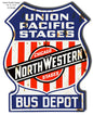 Union Pacific Stages Railroad 14×17.5
