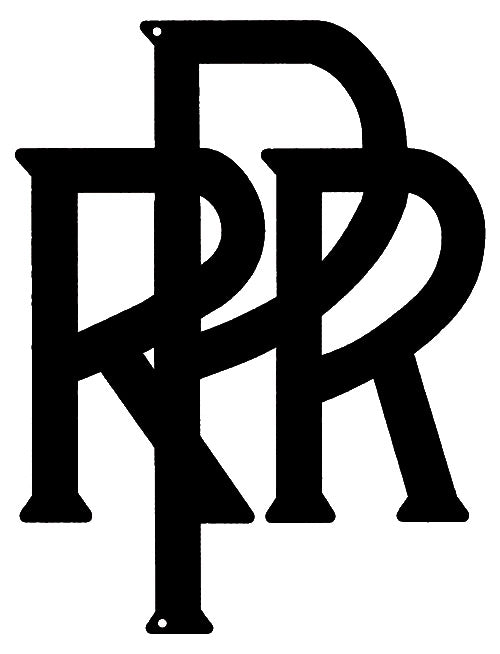 Pennsylvania Railroad Black Herald 12.3×16
