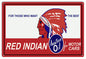 Red Indian Motor Oil 12×18