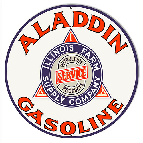 Aladdin Gasoline 18x18
