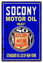 Socony Heavy Motor Oil 12×18