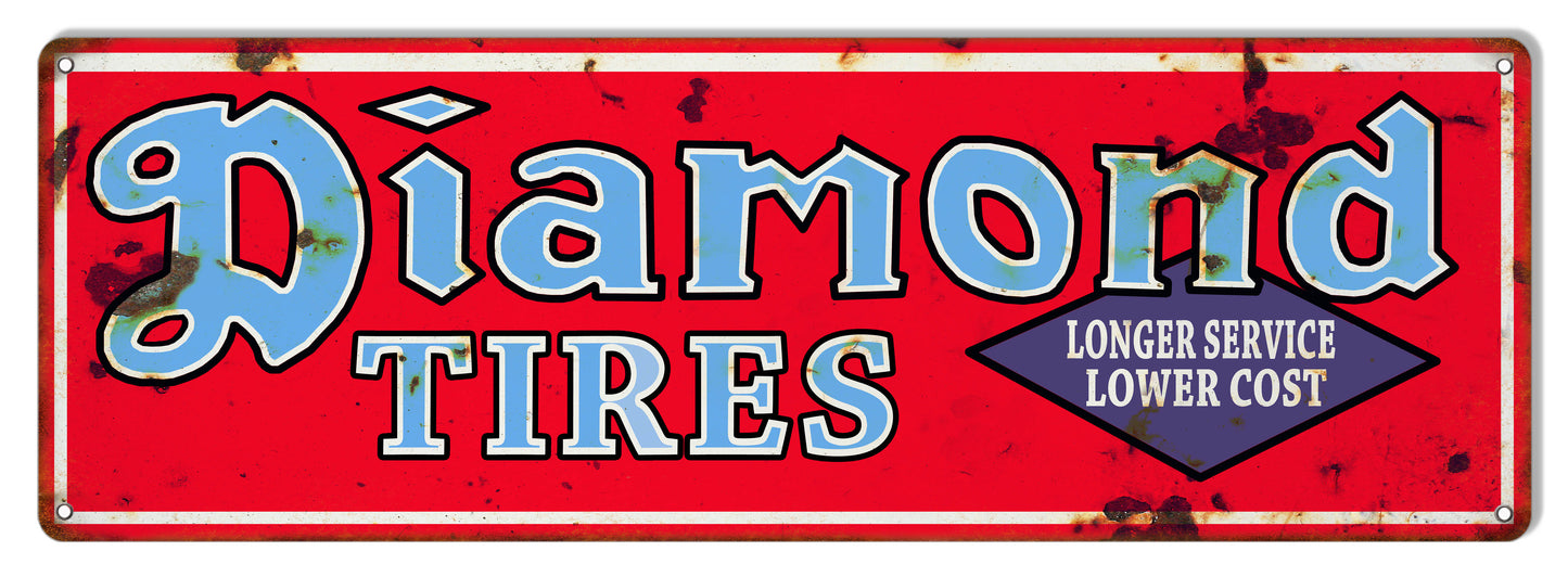 Diamond Tires Gas Station 6×18