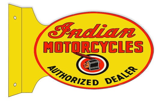 Indian Motorcycle Authorized Dealer Flange 12×18