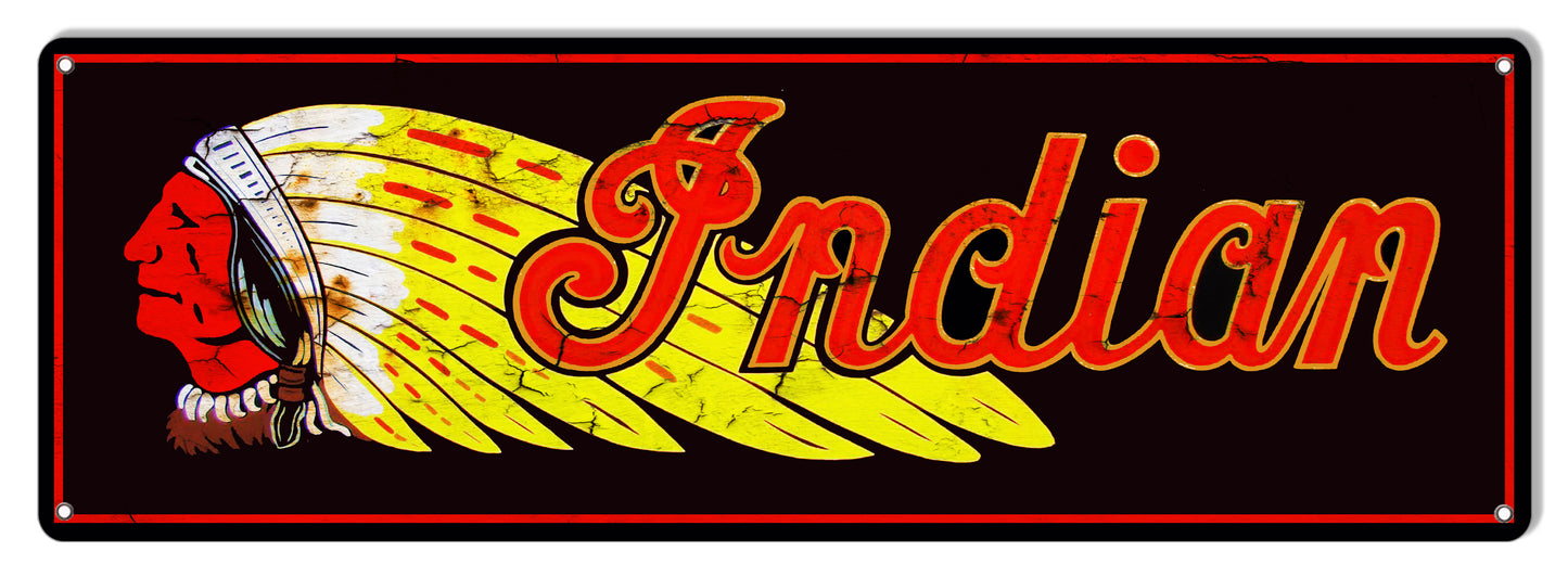 Indian Motorcycle 6×18