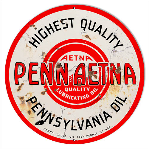 Penn Aetna Motor Oil 24 x 24