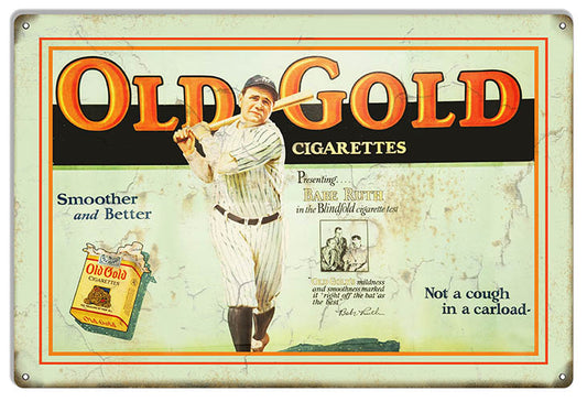 Old Gold Cigarettes Cigar Vintage Style Metal Sign 16 × 24