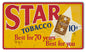 Star Tobacco Cigar 8×14