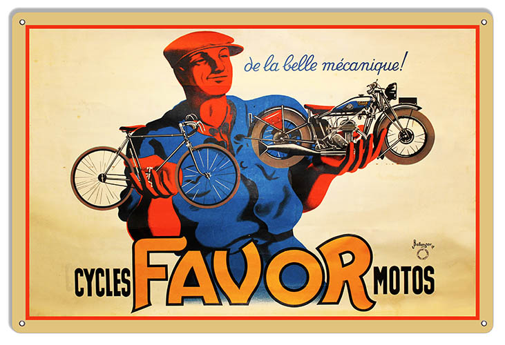 Cycles FAVOR Motos 12×18